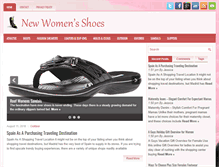 Tablet Screenshot of newwomensshoes.com